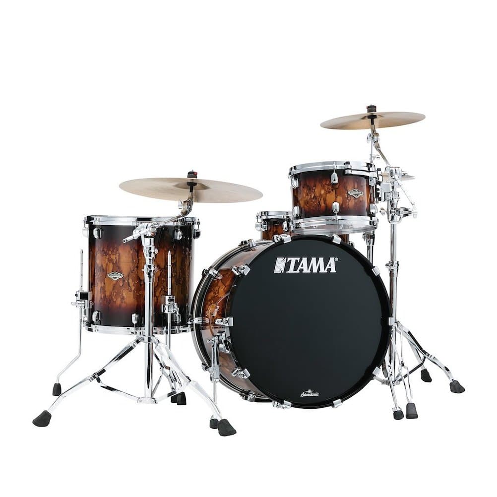 Tama Starclassic Walnut/Birch 3pc Drum Set Molten Brown Burst - image 1